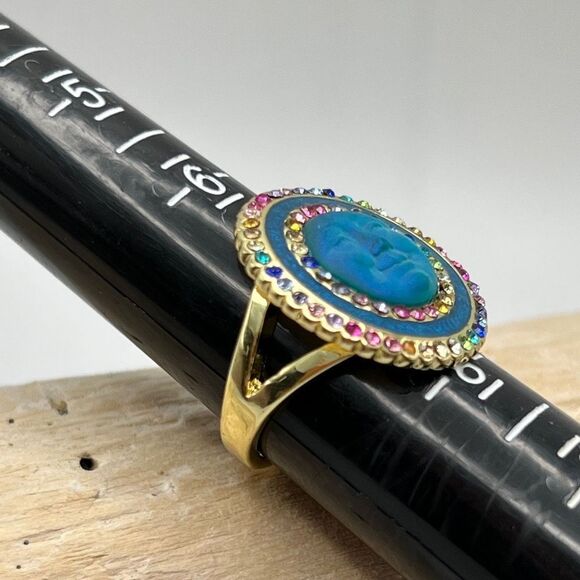 Kirks Folly Seaview Moon Rainbow Bridge Ring Size 7 - Picture 2 of 12